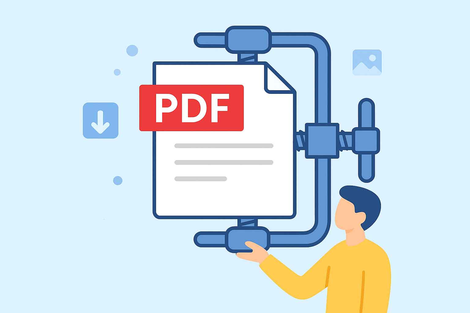 کم کردن حجم فایل PDF – معرفی بهترین روش‌ها و ابزارهای آنلاین و آفلاین